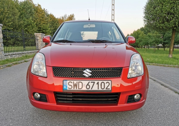 Suzuki Swift cena 14900 przebieg: 172000, rok produkcji 2008 z Rydułtowy małe 781